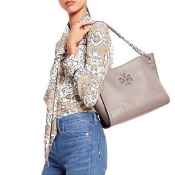 Tory Burch Handbags - Tory Burch Britten Small Slouchy Tote